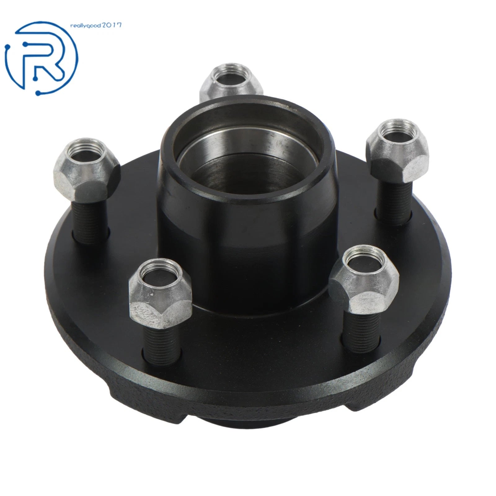 Trailer Hub Kit 5 on 4.5" for BT8 Spindle & Bearings (1 Pack)
