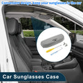 Sunglasses Case for Toyota Camry (2018–2022) Eyeglasses Holder Storage Box Grey