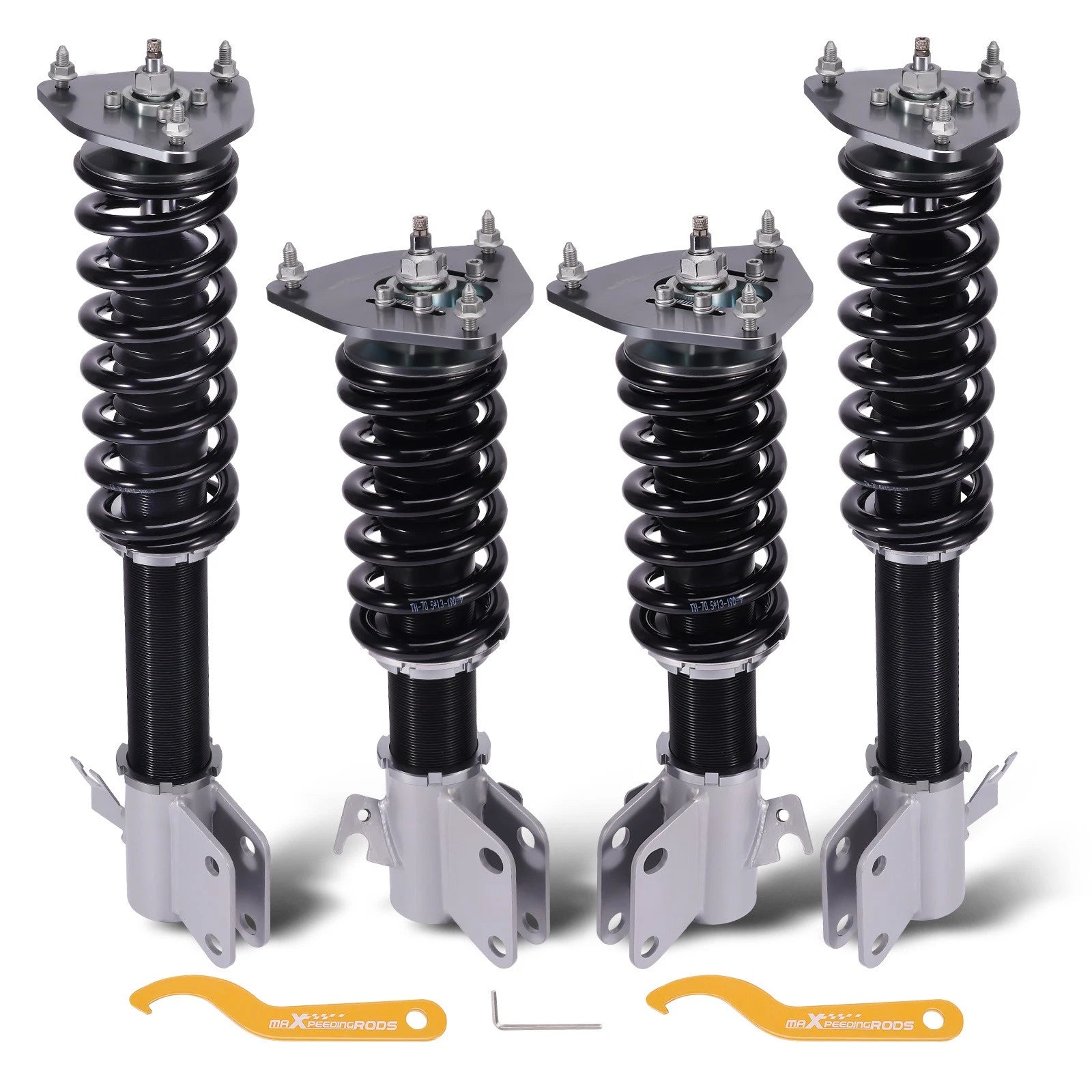 24 Level Adjustable Coilovers for Subaru Impreza WRX (2002–2007) Forester (2003–2008)