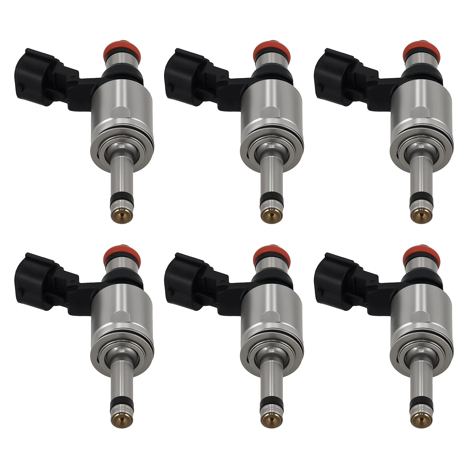 Set of 6 Fuel Injectors for Ford F-150 Transit Van 3.5L V6 Turbo (2011–2018)