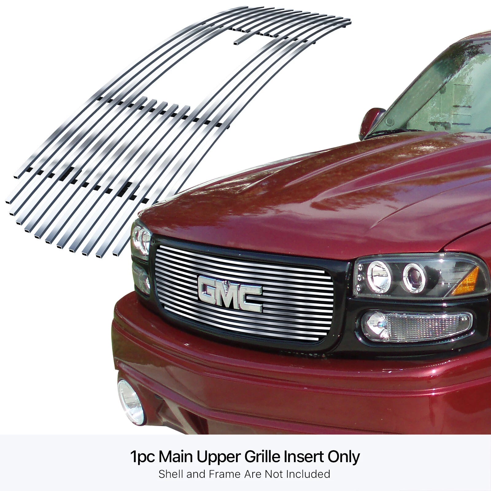 Stainless Billet Grille for GMC Sierra 1500/2500/3500 (2001-2002)
