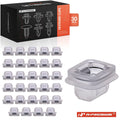 30Pcs Nylon Trim Plug Retainer Clips for BMW 