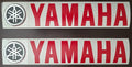 Pair of Yamaha 3D OEM Fender Decals for VX110 (2002–2009)