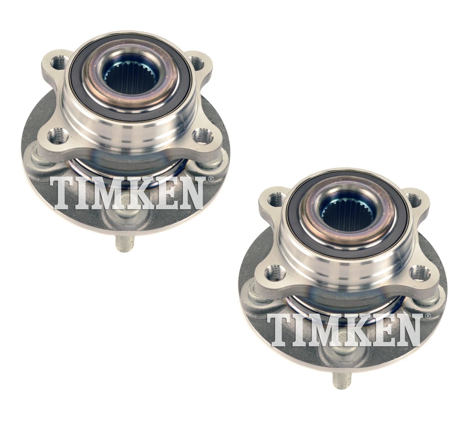 Set of 2 Front Timken Wheel Bearing Hub Kit for Ford Fusion Lincoln MKZ (2013–2020)