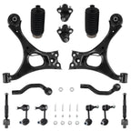 Front Lower Control Arms w/Ball Joint Sway Bar Tie Rod for Honda Civic (2006–2011)