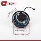 Gas Fuel Cap No.A2224700005 for Mercedes-Benz CLA45 AMG (2014–2018)