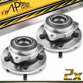 2X Front Wheel Hub & Bearing Assembly for Dodge Dakota (2005–2010)