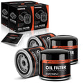 Set of 4 Engine Oil Filters for Jeep Wrangler (1987–1993) Cherokee (1985–1993)