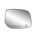 Replacement Passenger Side Door Mirror Glass Assembly for Ford Ranger (2019–2024)