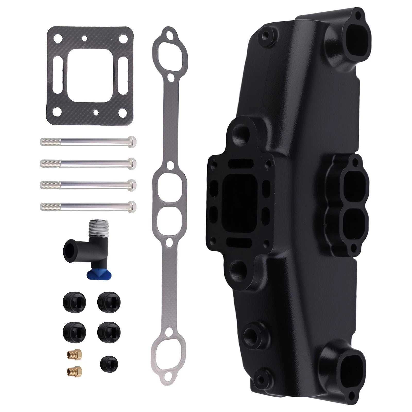 Exhaust Manifold Kit for Mercruiser 5.0L 5.7L V8 (1981–1990)