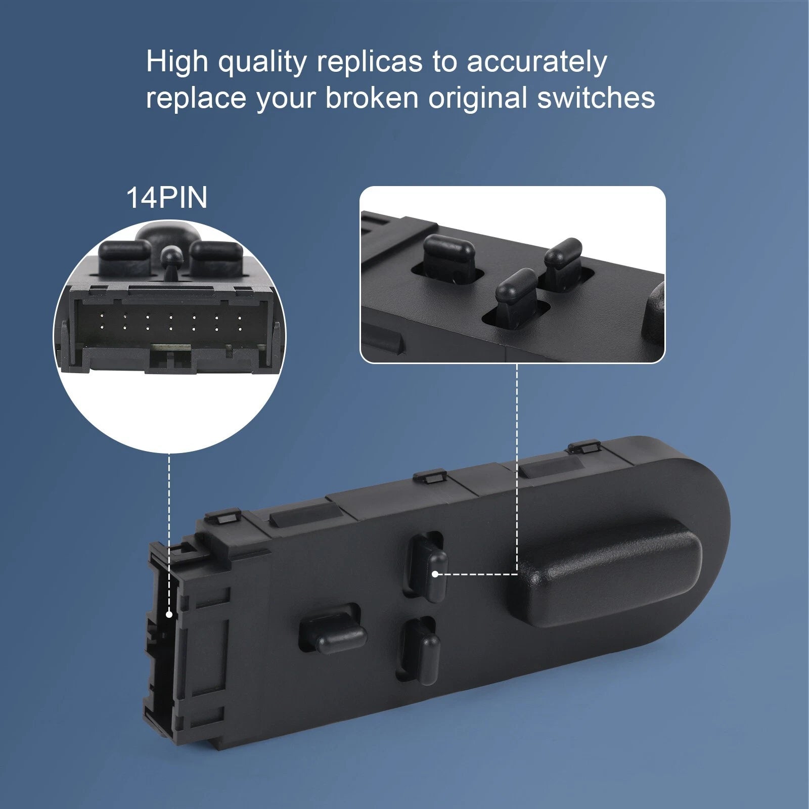 Power Seat Switch for Corvette C5 (1997-2004)