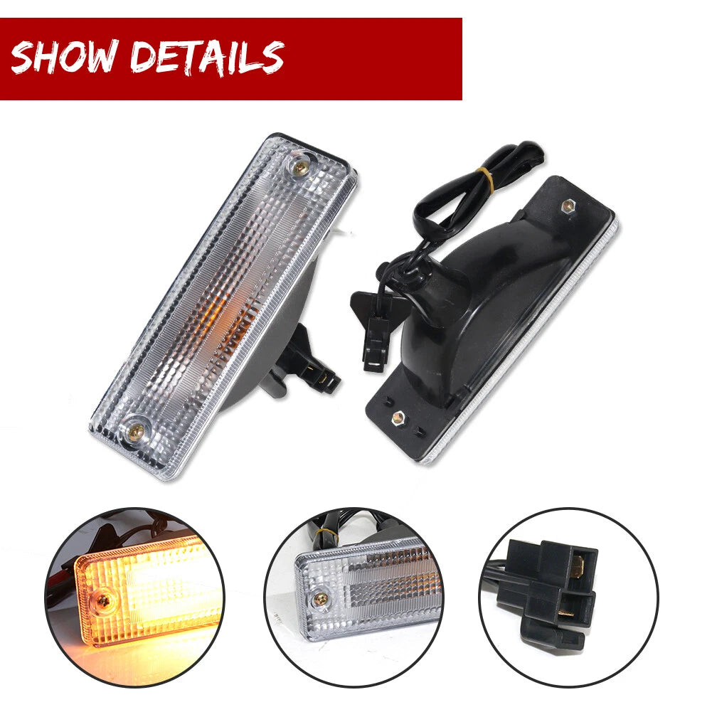 Clear Marker Signal Lights for Mazda 323 626 Pickup Truck