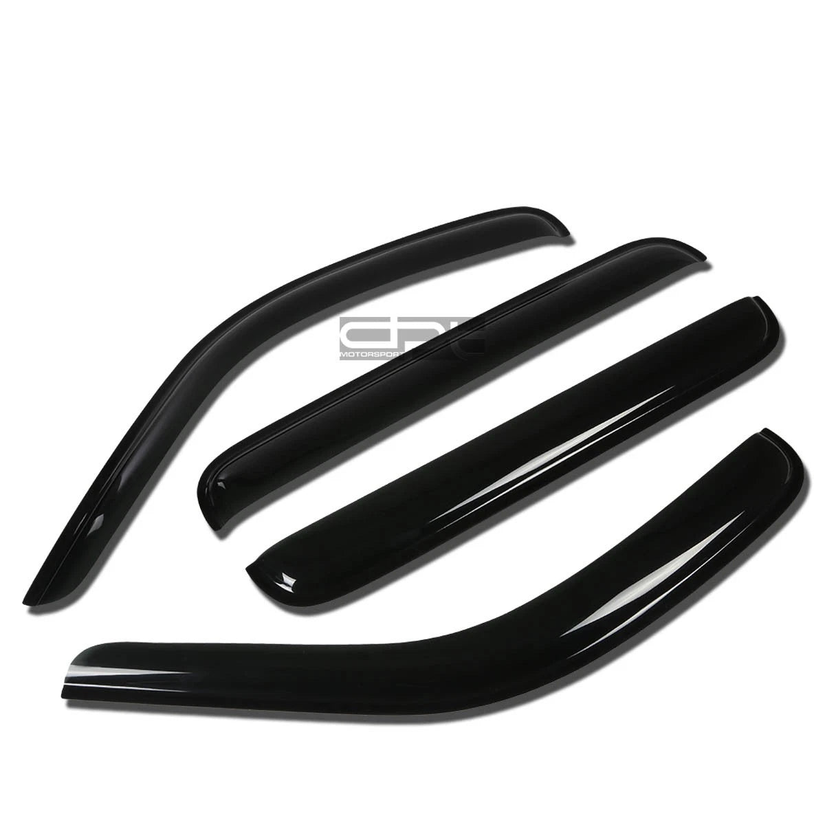 Window Visor/Wind Deflector for Jeep Liberty KK (2008–2013) - Smoke Tint