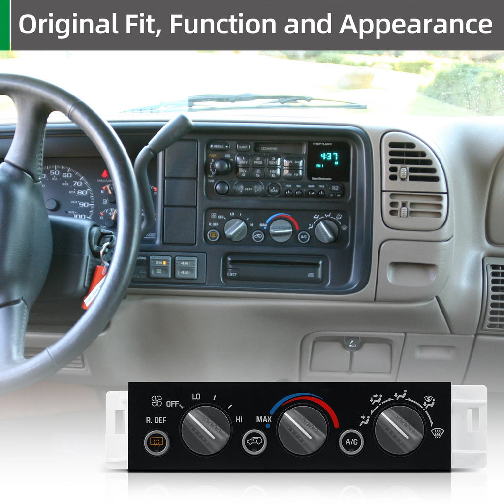 AC Heater Climate Control Module for Chevy Tahoe GMC Yukon C/K1500, 2500 (1996–2000)