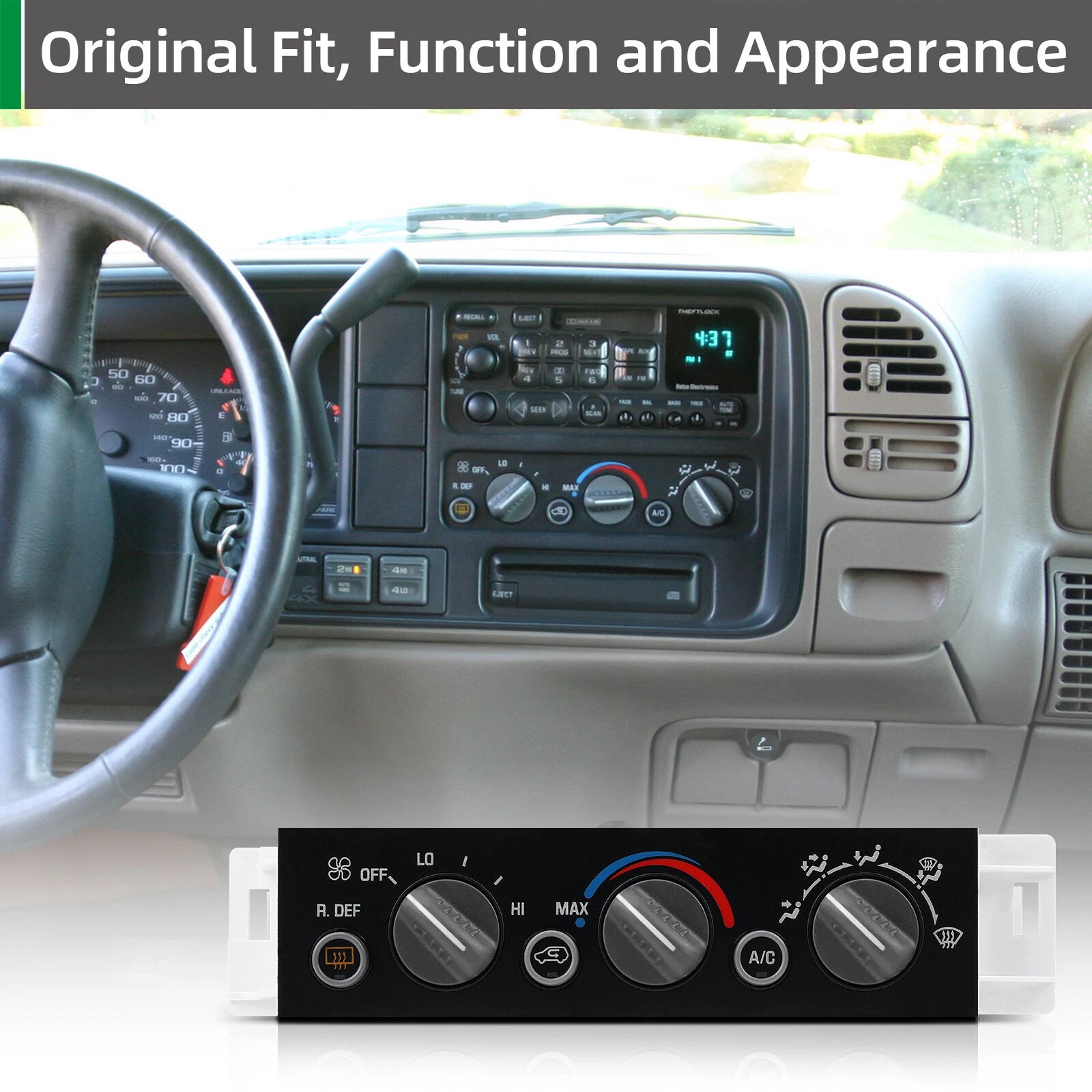 AC Heater Climate Control Module for Chevy Tahoe GMC Yukon C/K1500, 2500 (1996–2000)