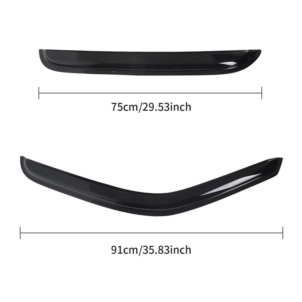 Side Window Visor Sun Rain Deflector for Chevrolet Avalanche (2002–2006)