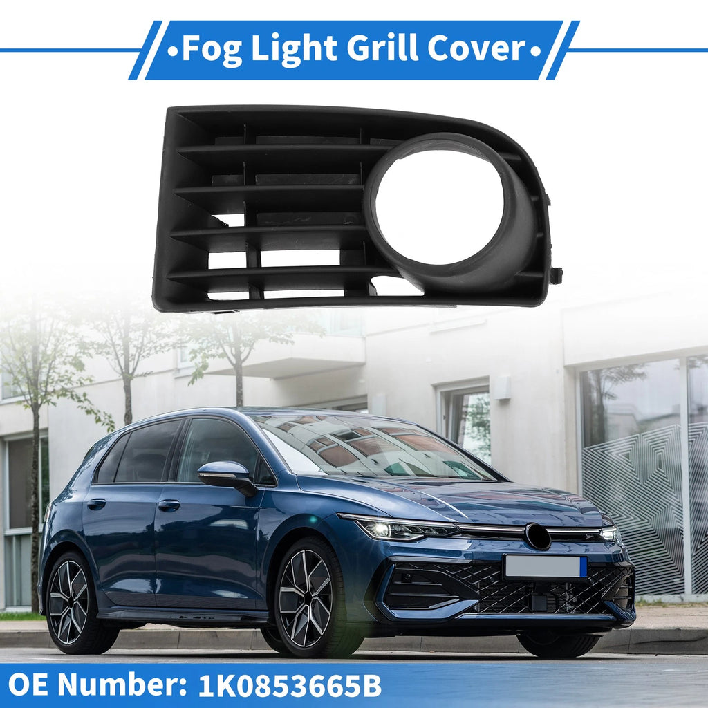 1 Pc Fog Light Grill for Volkswagen Golf 5 (2005–2009) No. 1K0853665B