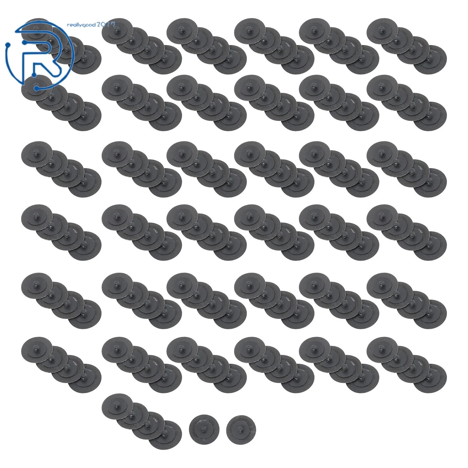 Set of 150 2" Sanding Discs 80 Grit for Die Grinder