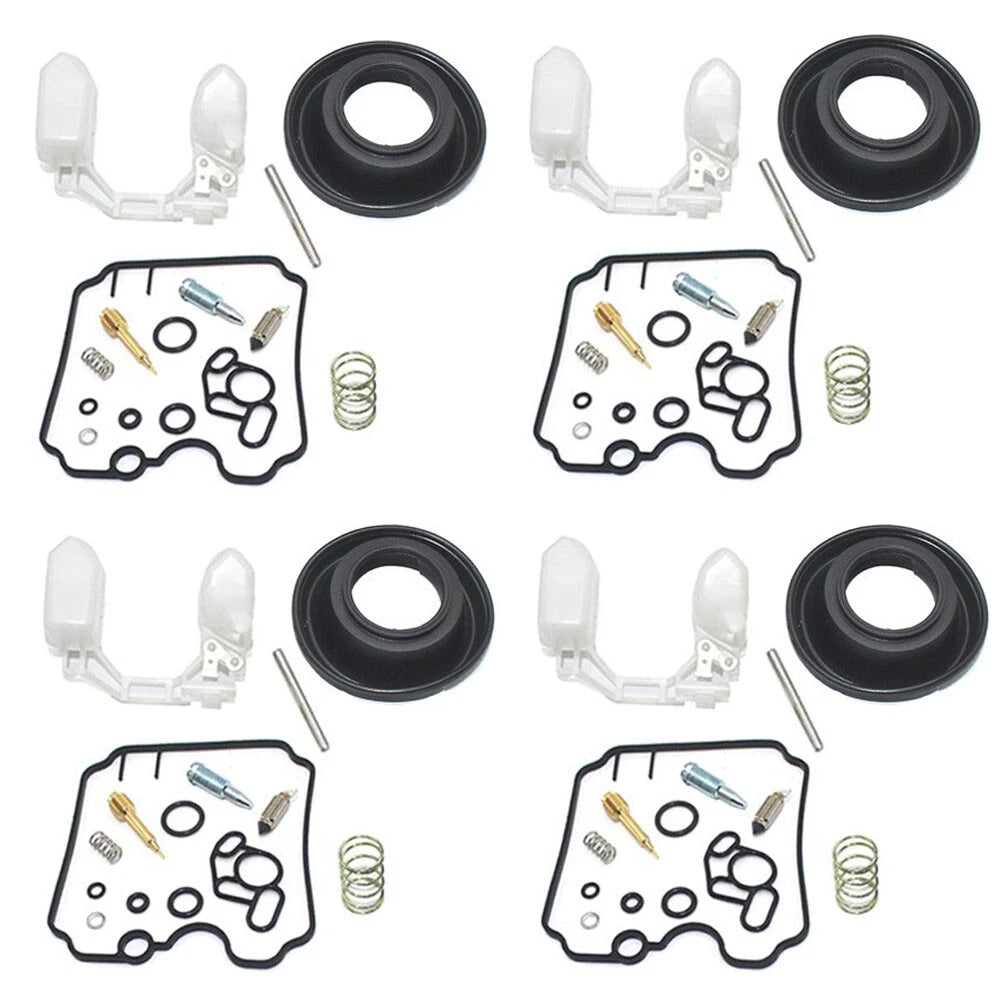 4X Carburetor Diaphragm Repair Kit for TDM850 (1991–1993), FZR1000 (1989–1995), XTZ750 (1989–1993)