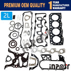 2L 2LT Overhaul Gasket Kit for Toyota 2L-T (1975–1985)