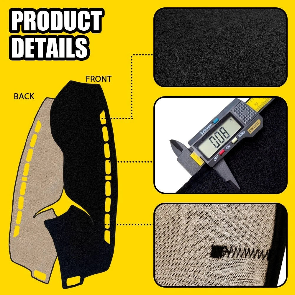 Dash Cover Mat for Honda Accord (2013–2017)
