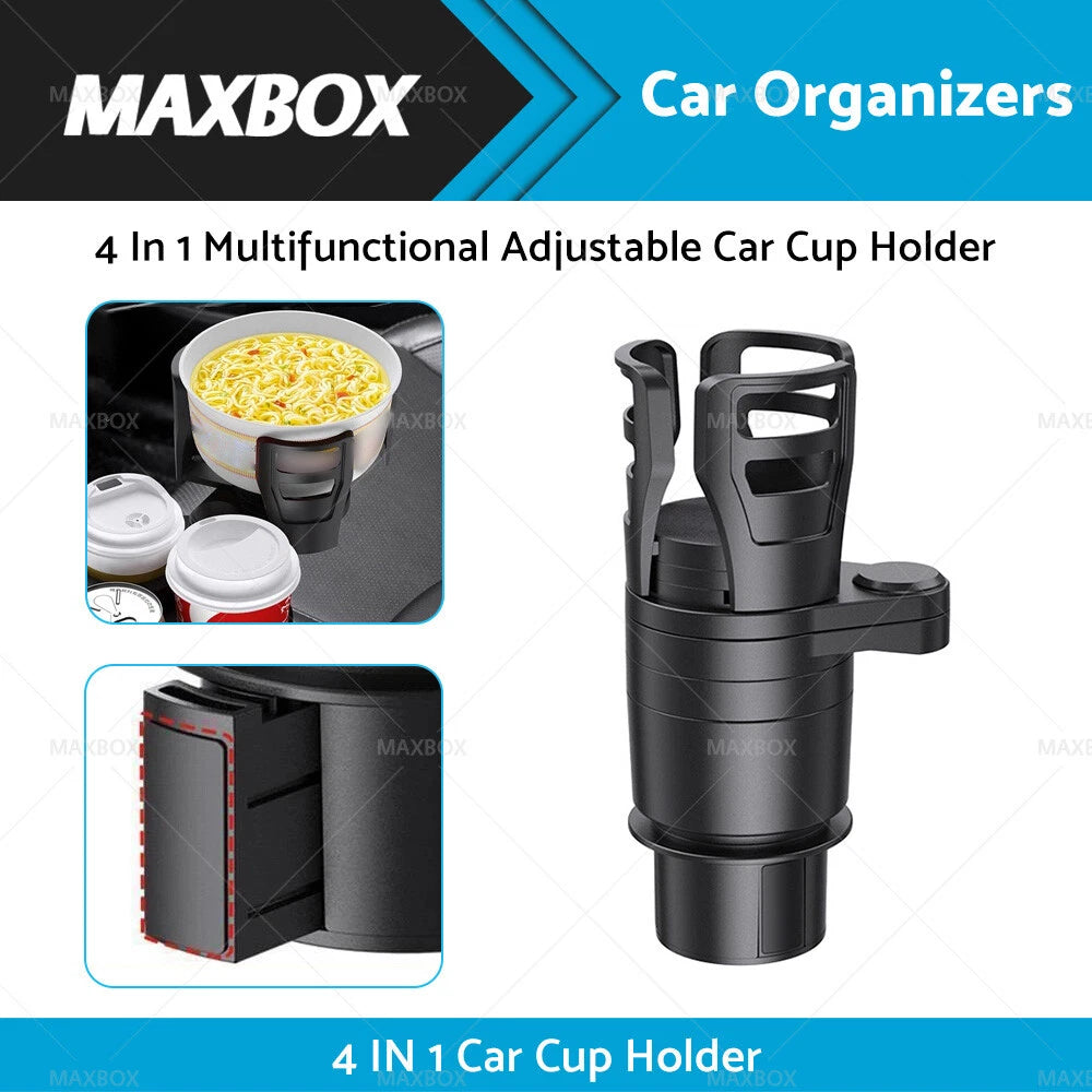 Adjustable Cup Holder Expander Tray for Toyota Corolla, Camry (2002–2019)