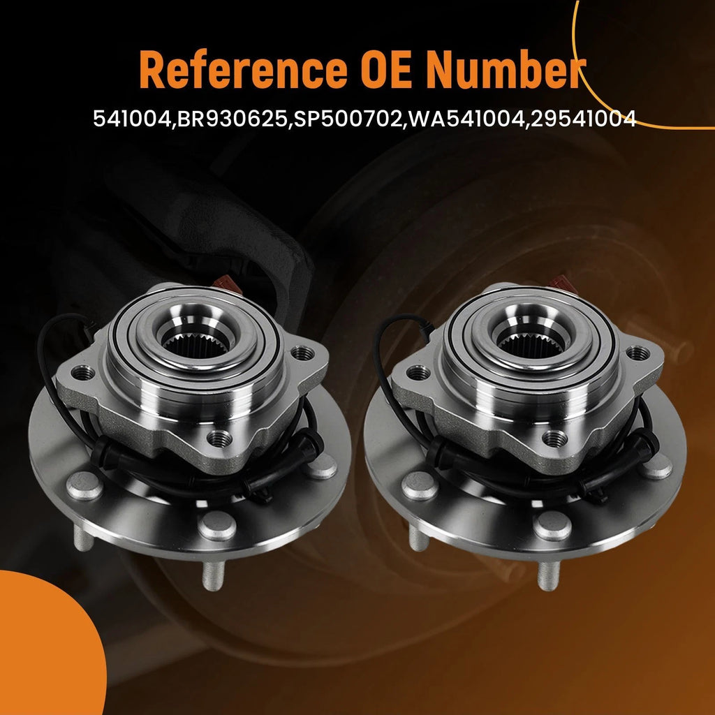 Set of 2 Rear Wheel Hub Bearings for QX56 Pathfinder (2004-2012)