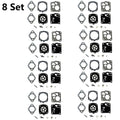 8X Carburetor Kit for Stihl 041 041AV 045 050 051 (RK-21HS)