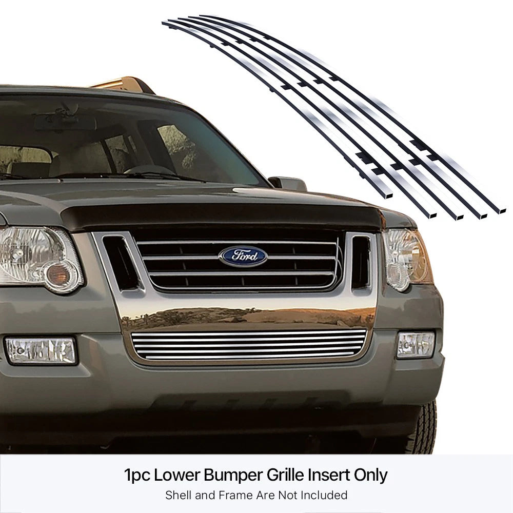 Stainless Chrome Billet Grille for Ford Explorer Sport Trac (2007-2010)