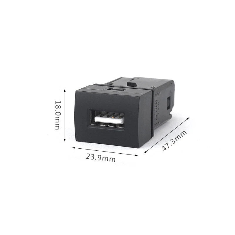 USB-A QC3.0 Charger Upgrade Kit for Nissan Sentra Altima Rogue/Juke (2015–2023)