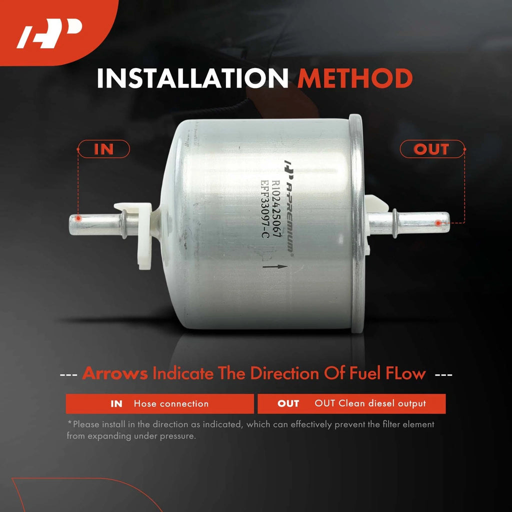 Fuel Filter for Ford F-150 F-250 Escape Mustang Taurus Ranger Lincoln
