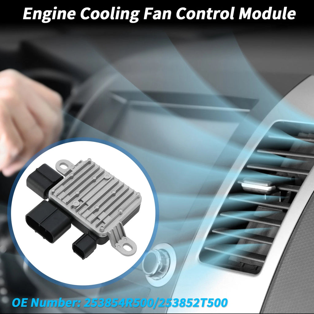 Engine Cooling Fan Control Module for Kia Soul (2017–2019) 253854R500
