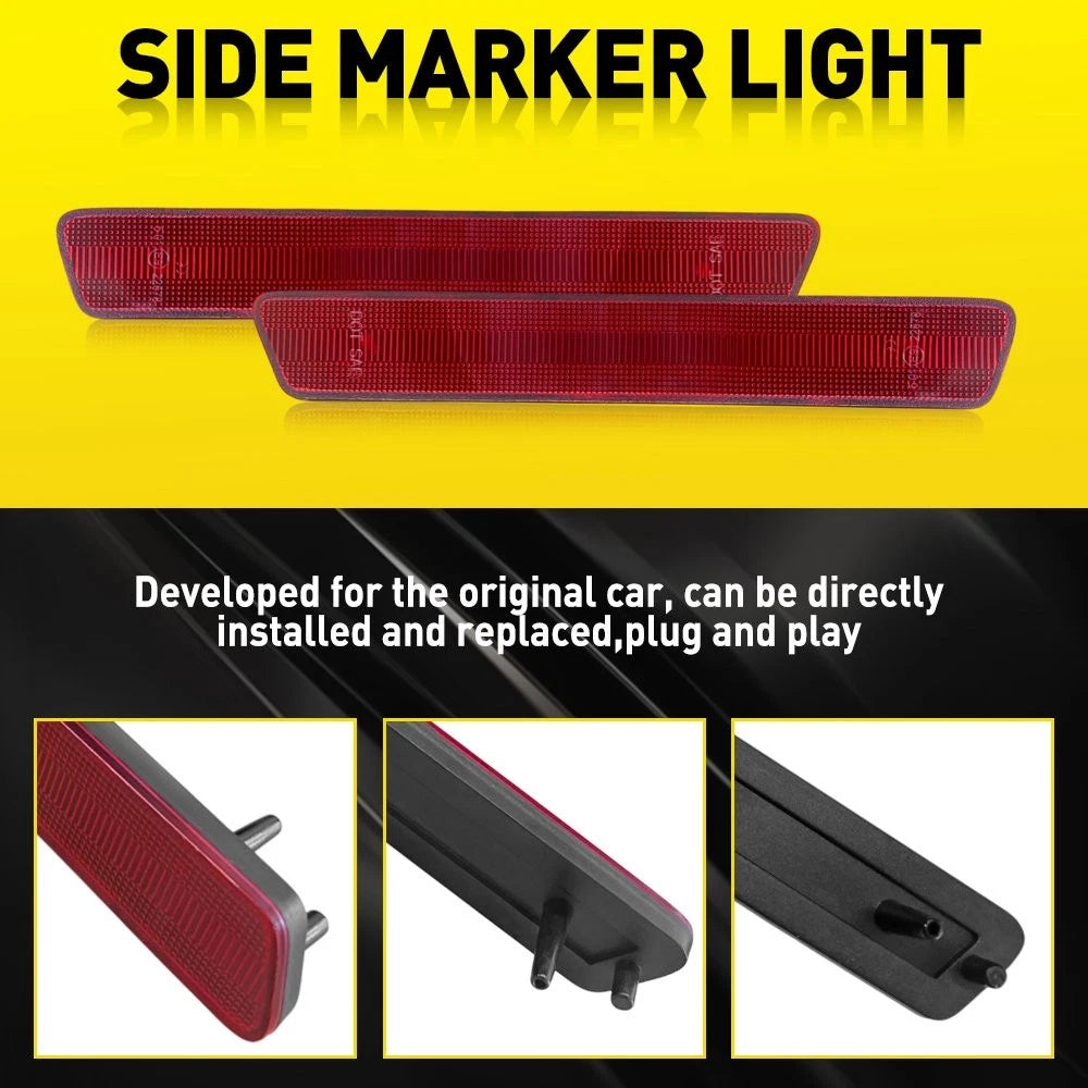 Rear LED Side Marker Lights for Ford Mustang (1999–2004) EPY