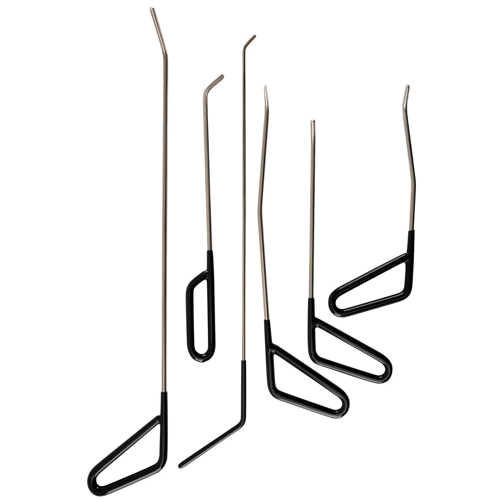 Set of 6 Dent Repair Tools for Automotive PDR Removal (26-57cm)