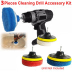 5X Nylon Power Scrub Pads for Drill Cleaning (Compatible with Most Drills)
