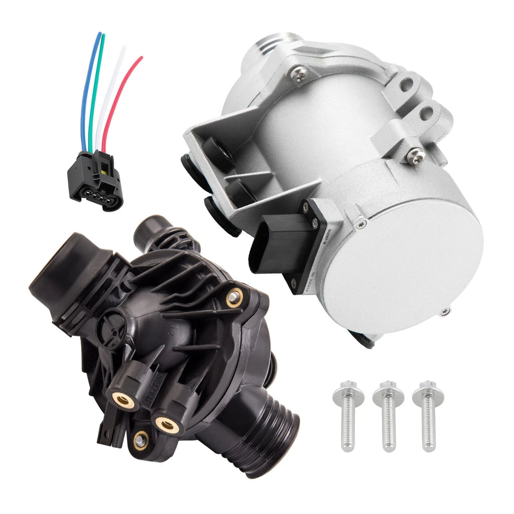 Electric Engine Water Pump and Thermostat for BMW 328i xDrive (2009–2012)