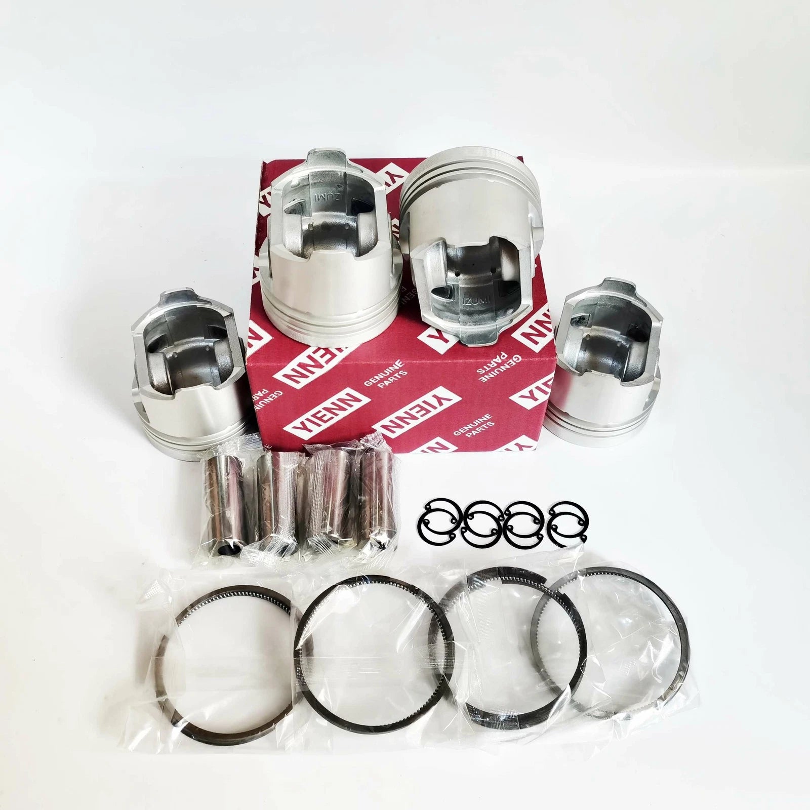 Piston Kit Ring Set for Bobcat S750 S770 S850 S330 T770 T870 T320 (–)