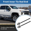 2 Pcs Front Inner Tie Rod End Links for Chevrolet Impala (2000–2013) No.EV195
