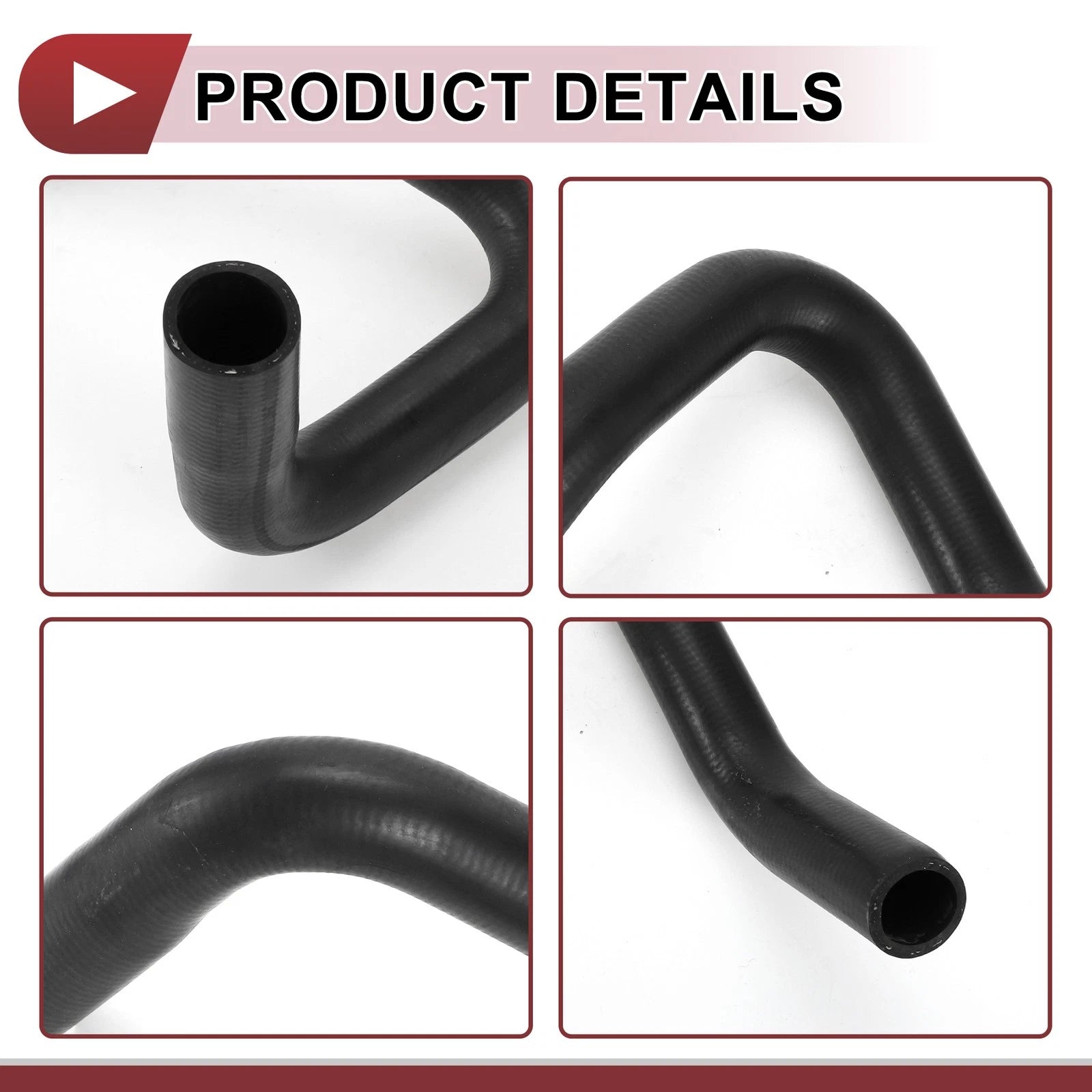 Radiator Coolant Hose for Toyota Corolla (2001–2009) No. 16572-21030 Rubber