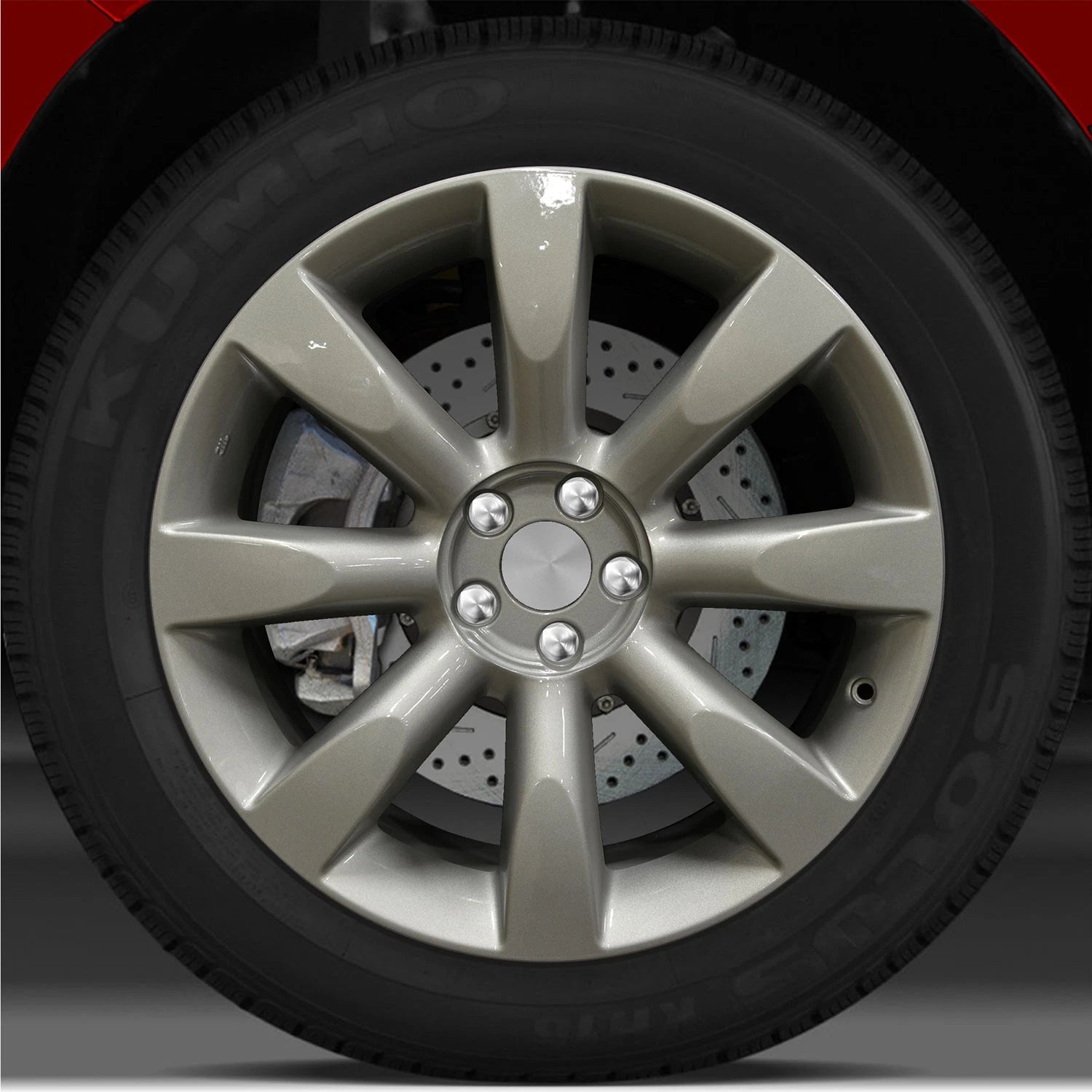 20x8 Factory Wheel (Champagne Metallic Silver) For 2006 Infiniti Q45