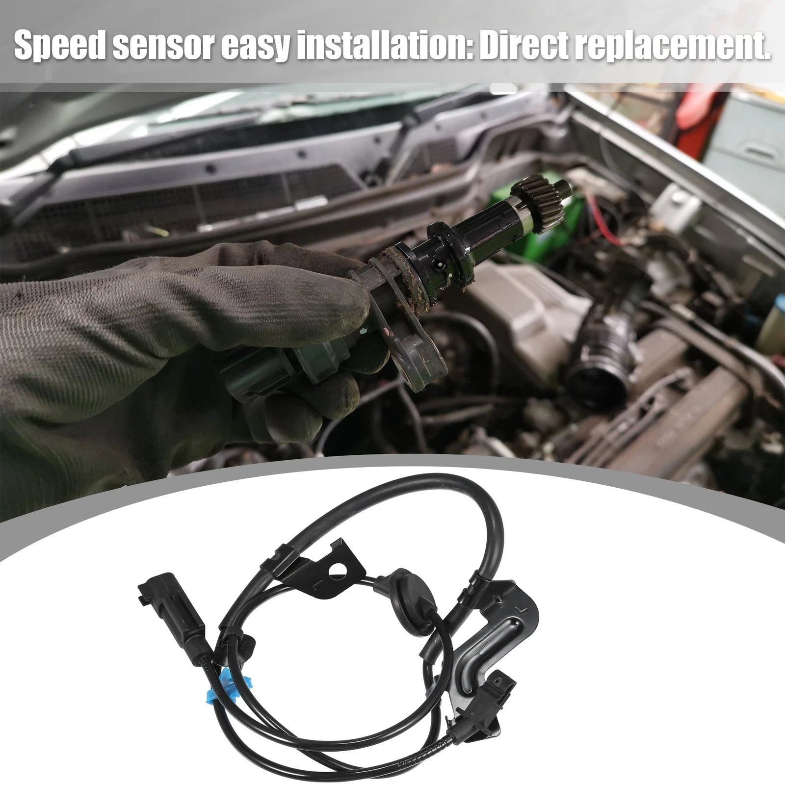 Rear Left ABS Sensor for Mitsubishi Outlander (2007–2010) No. 4670A581, MN116247