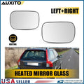 Heated Mirror Glass Set for Volvo XC70 XC90 (2003–2006) with Backing Plate