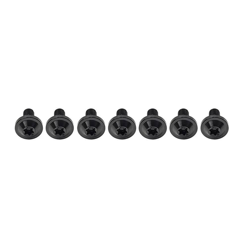 6 x Black Titanium M6x10mm Torx Head Bolts for Bike Motorcycle