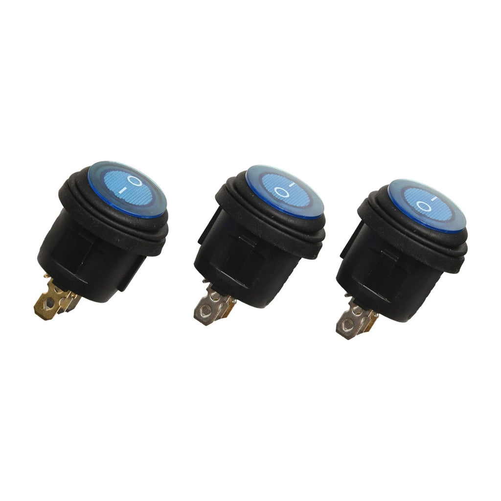 12V SPST Toggle Switch with Waterproof Housing for Cars and ATVs