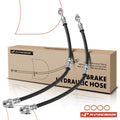 2X Front Brake Hydraulic Hose for Kia Rio (2001–2002)