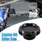 Oil Filler Cap Cover for Acura Integra GS LS (1994-2001) Black
