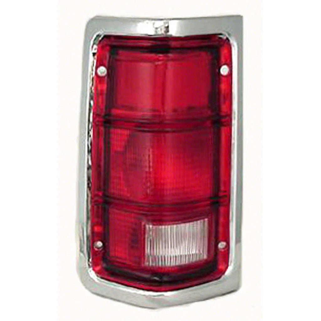 Replacement Driver Side Tail Light Lens w/Chrome Trim (See compatibility Chart)