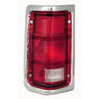 Replacement Driver Side Tail Light Lens w/Chrome Trim (See compatibility Chart)