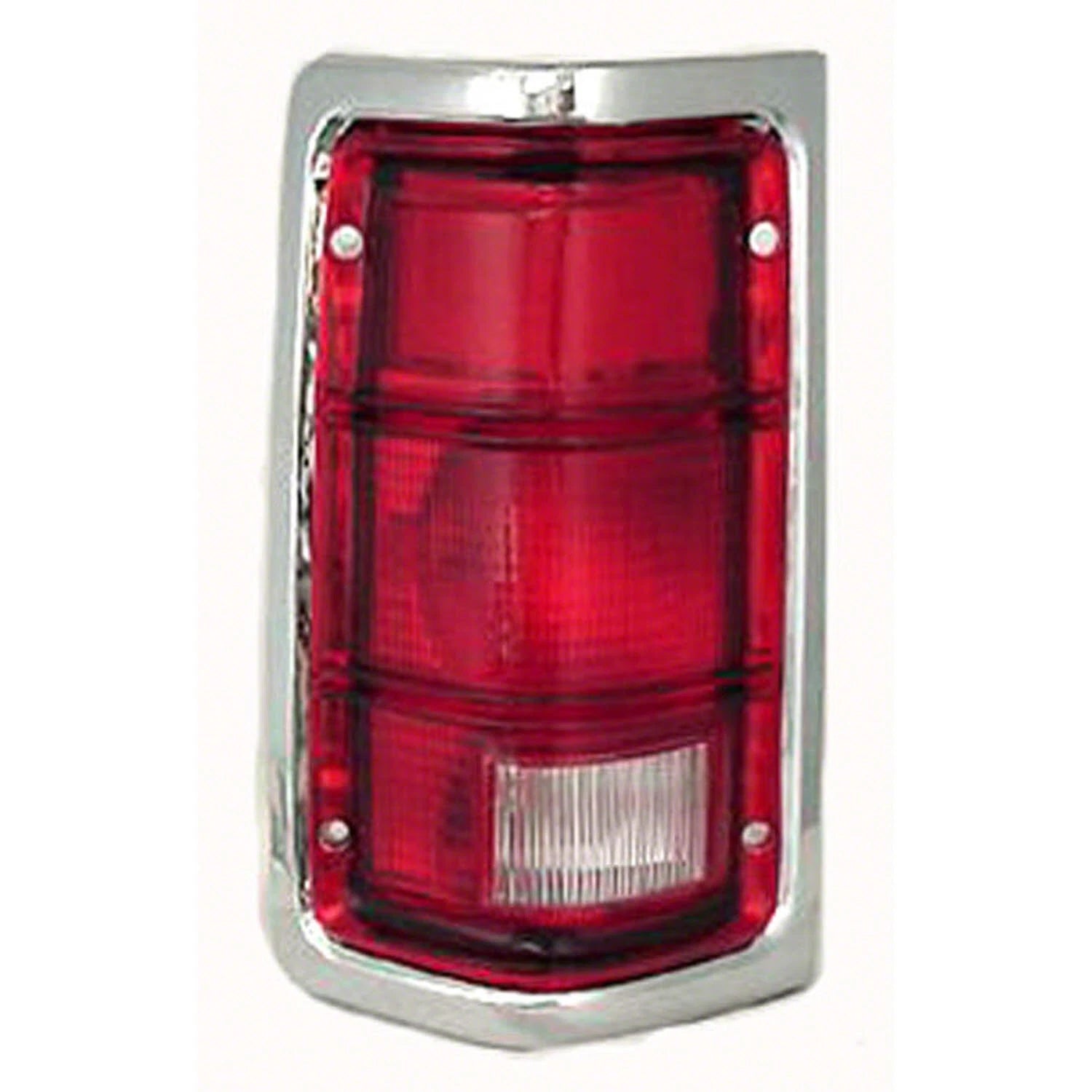 Replacement Driver Side Tail Light Lens w/Chrome Trim (See compatibility Chart)