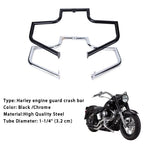 Engine Guard Crash Bar for Harley Fatboy Softail FLS FXST (2000–2017)
